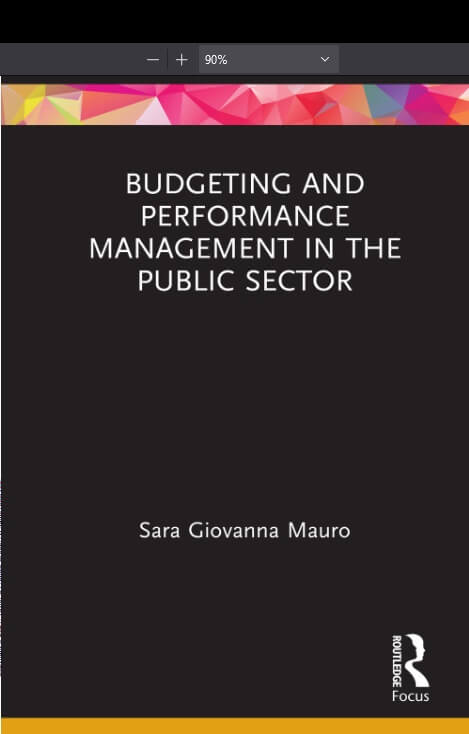 Budgeting and Performance Management in the Public Sector