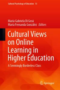 Cultural Views on Online Learning in Higher Education : A Seemingly Borderless Class