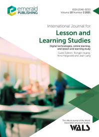Digital Technologies, Online Learning, and Lesson and Learning Study