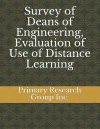 Survey of Deans of Engineering, Evaluation of Use of Distance Learning