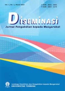 Cover Diseminasi: Jurnal Pengabdian Kepada Masyarakat