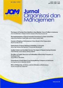 Cover Jurnal Organisasi dan Manajemen (JOM)