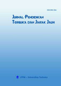 Cover Jurnal Pendidikan Terbuka dan Jarak Jauh (JPTJJ)
