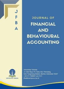 Cover JFBA: Journal of Financial and Behavioural Accounting