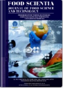 Cover Food Scientia: Journal of Food Science and Technology