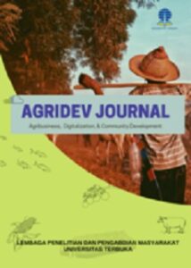 Cover AgriDev Journal (Agribisnis)