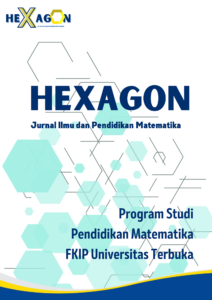 Cover Hexagon: Jurnal Ilmiah Pendidikan Matematika