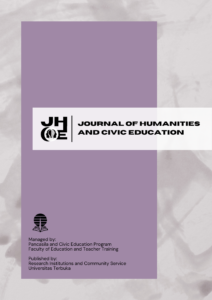 Cover JHCE: Journal of Humanities and Civic Education