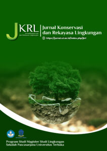 Cover JKRL: Jurnal Konservasi dan Rekayasa Lingkungan