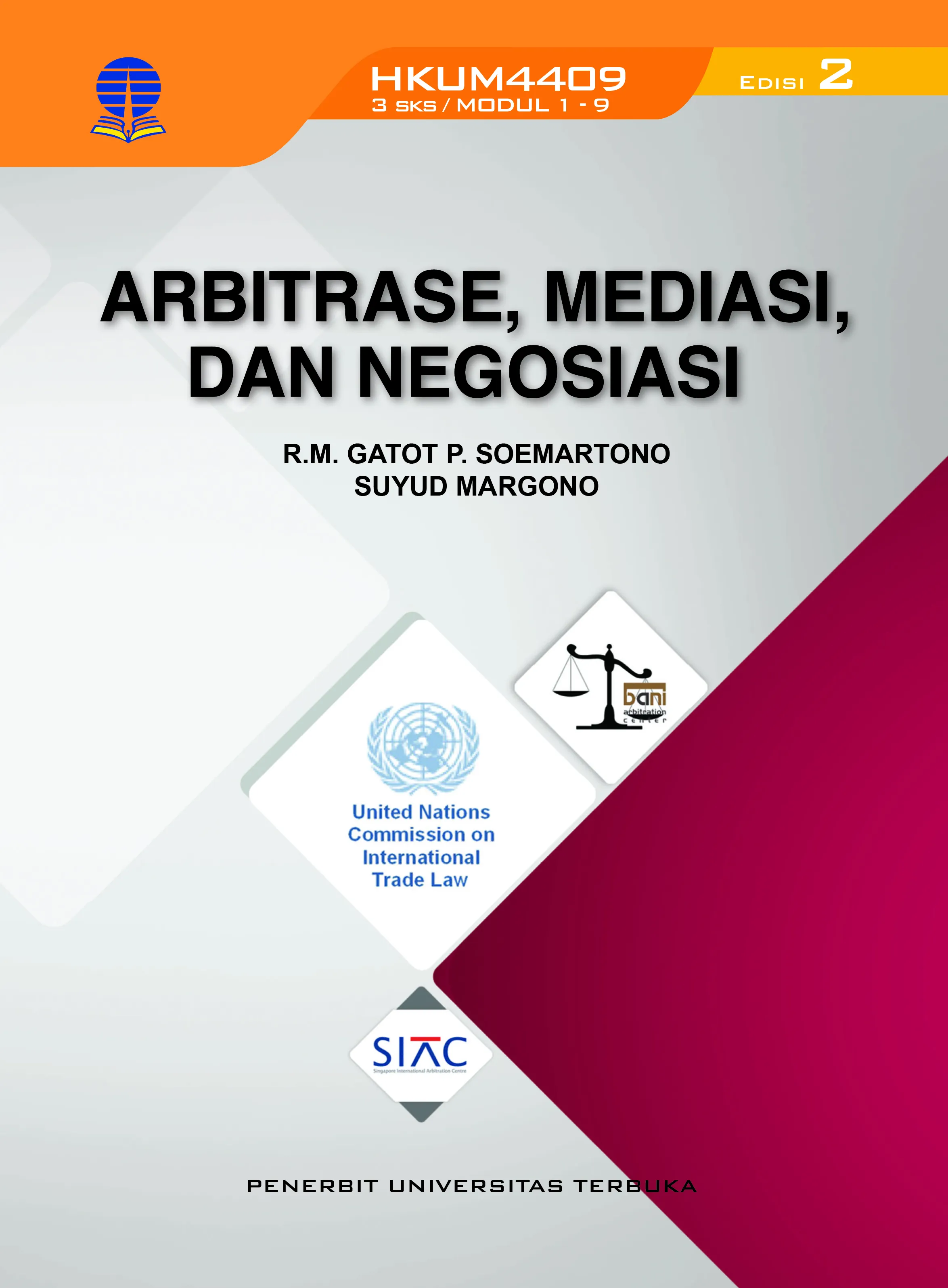 HKUM4409 – Arbitrase, Mediasi, dan Negosiasi (Edisi 2)